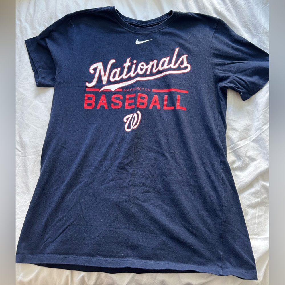 Nike drifit Washington nationals baseball tshirt